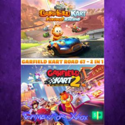 ☀️Garfield Kart Road 67 - 2 in 1 XBOX