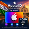 iTunes & App Store Подарочная карта — 4000 INR (INDIA)