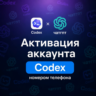 SMS ПОДТВЕРЖДЕНИЕ | CODEX | CHATGPT