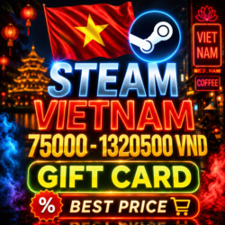 STEAM WALLET ВЬЕТНАМ КОД ПОПОЛНЕНИЯ | 75000 - 1320500 VND | СТИМ КАРТА