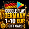 GOOGLE PLAY КОД ГЕРМАНИЯ | 1 - 10 EUR | ПОДАРОЧНАЯ КАРТА ГУГЛ GERMANY