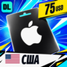 Apple Gift Card США 75 USD    цифровой код — автовыдача 24/7