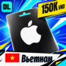 Apple Gift Card Вьетнам 150000 VND    цифровой код — автовыдача 24/7