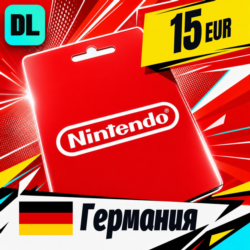 Nintendo eShop Германия 15 EUR    цифровой код — автовыдача 24/7