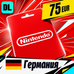 Nintendo eShop Германия 75 EUR    цифровой код — автовыдача 24/7