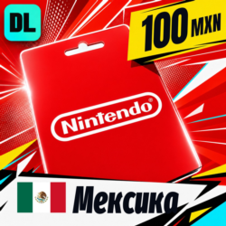 Nintendo eShop Мексика 100 MXN    цифровой код — автовыдача 24/7