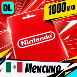 Nintendo eShop Мексика 1000 MXN    цифровой код — автовыдача 24/7