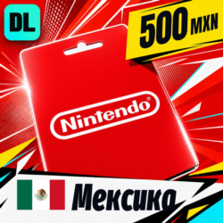 Nintendo eShop Мексика 500 MXN    цифровой код — автовыдача 24/7