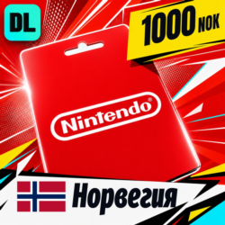 Nintendo eShop Норвегия 1000 NOK    цифровой код — автовыдача 24/7