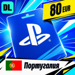 PlayStation Network (PSN) Португалия 80 EUR    цифровой код — автовыдача 24/7