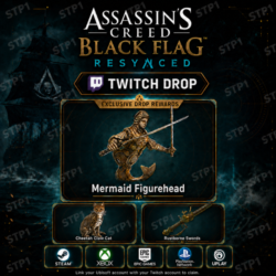 Assassin's Creed Black Flag Resynced 3/3💎Кот, Rustborne Swords, Merma💎Twitch Drop