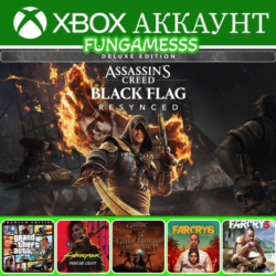 Assassin&acute;s Creed Black Flag Resynced   Gothic 1   GTA V   Cyberpunk 2077 Xbox Аренда