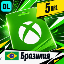Xbox Gift Card Бразилия 5 BRL    цифровой код — автовыдача 24/7