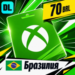 Xbox Gift Card Бразилия 70 BRL    цифровой код — автовыдача 24/7