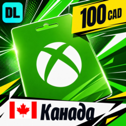 Xbox Gift Card Канада 100 CAD    цифровой код — автовыдача 24/7