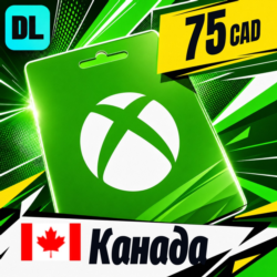 Xbox Gift Card Канада 75 CAD    цифровой код — автовыдача 24/7