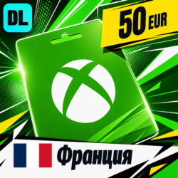 Xbox Gift Card Франция 50 EUR    цифровой код — автовыдача 24/7