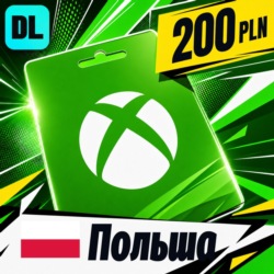 Xbox Gift Card Польша 200 PLN    цифровой код — автовыдача 24/7