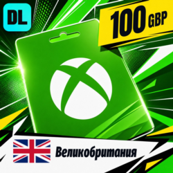 Xbox Gift Card Великобритания 100 GBP    цифровой код — автовыдача 24/7