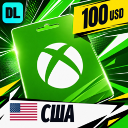 Xbox Gift Card США 100 USD    цифровой код — автовыдача 24/7