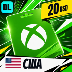 Xbox Gift Card США 20 USD    цифровой код — автовыдача 24/7