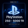 Playstation Подарочная Карта | 250-5000 TRY | TURKEY | АВТОВЫДАЧА 24/7