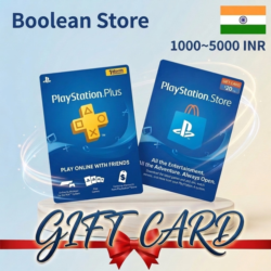 Цифровой код карты оплаты PlayStation PSN (Индия, номинал 1000–9000 INR)