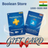 Цифровой код карты оплаты PlayStation PSN (Индия, номинал 1000–9000 INR)