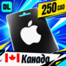 Apple Gift Card Канада 250 CAD    цифровой код — автовыдача 24/7