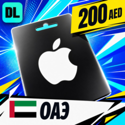 Apple Gift Card ОАЭ 200 AED    цифровой код — автовыдача 24/7