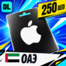 Apple Gift Card ОАЭ 250 AED    цифровой код — автовыдача 24/7