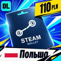 Steam Wallet Польша 110 PLN    цифровой код — автовыдача 24/7