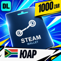 Steam Wallet ЮАР 1000 ZAR    цифровой код — автовыдача 24/7