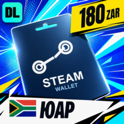 Steam Wallet ЮАР 180 ZAR    цифровой код — автовыдача 24/7