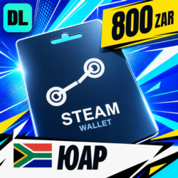 Steam Wallet ЮАР 800 ZAR    цифровой код — автовыдача 24/7