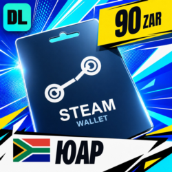 Steam Wallet ЮАР 90 ZAR    цифровой код — автовыдача 24/7