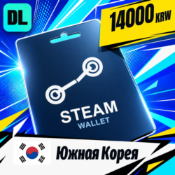 Steam Wallet Южная Корея 14000 KRW    цифровой код — автовыдача 24/7