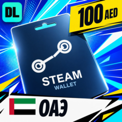 Steam Wallet ОАЭ 100 AED    цифровой код — автовыдача 24/7