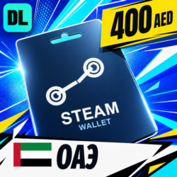Steam Wallet ОАЭ 400 AED    цифровой код — автовыдача 24/7