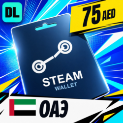 Steam Wallet ОАЭ 75 AED    цифровой код — автовыдача 24/7