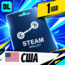 Steam Wallet США 1 USD    цифровой код — автовыдача 24/7