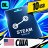 Steam Wallet США 10 USD    цифровой код — автовыдача 24/7