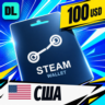 Steam Wallet США 100 USD    цифровой код — автовыдача 24/7
