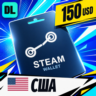 Steam Wallet США 150 USD    цифровой код — автовыдача 24/7