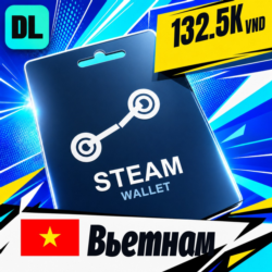 Steam Wallet Вьетнам 132500 VND    цифровой код — автовыдача 24/7
