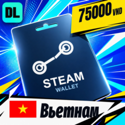Steam Wallet Вьетнам 75000 VND    цифровой код — автовыдача 24/7