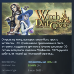 Veritas Tales: Witch of the Dark Castle АВТОДОСТАВКА STEAM GLOBAL МГНОВЕННО ЛИЦЕНЗИЯ