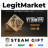 DLC Escape from Tarkov: TarCoin Ingame Currency - 500 / Steam АВТО / РУ   МИР