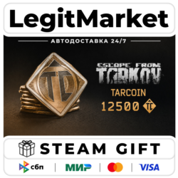 DLC Escape from Tarkov: TarCoin Ingame Currency - 12500 / Steam АВТО / РУ   МИР