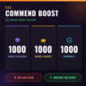 МГНОВЕННАЯ ДОСТАВКА! (1000/1000/1000) — БУСТ РЕКОМЕНДАЦИЙ CS2